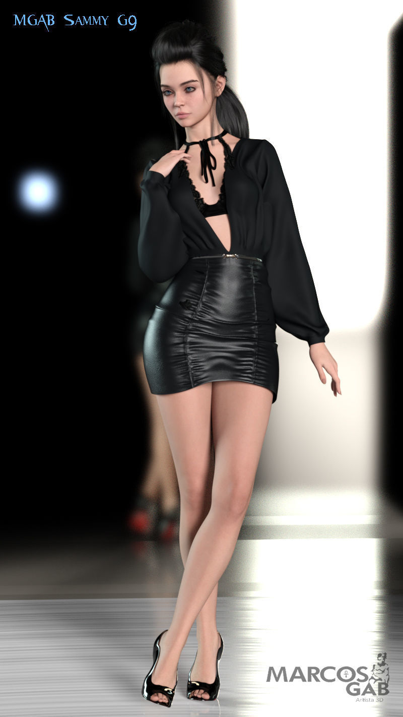 MGAB Sammy for Genesis 9 3D model_23