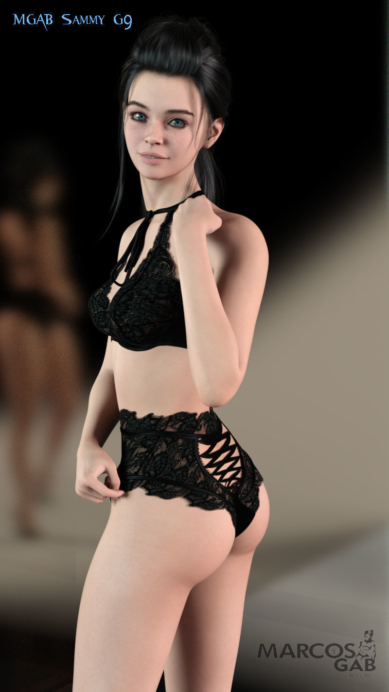 MGAB Sammy for Genesis 9 3D model_6