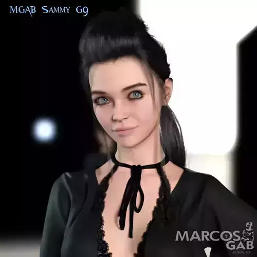 MGAB Sammy for Genesis 9 3D model