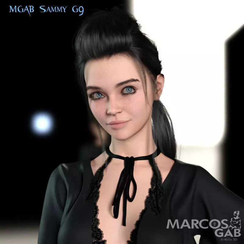 MGAB Sammy for Genesis 9 3D model_0