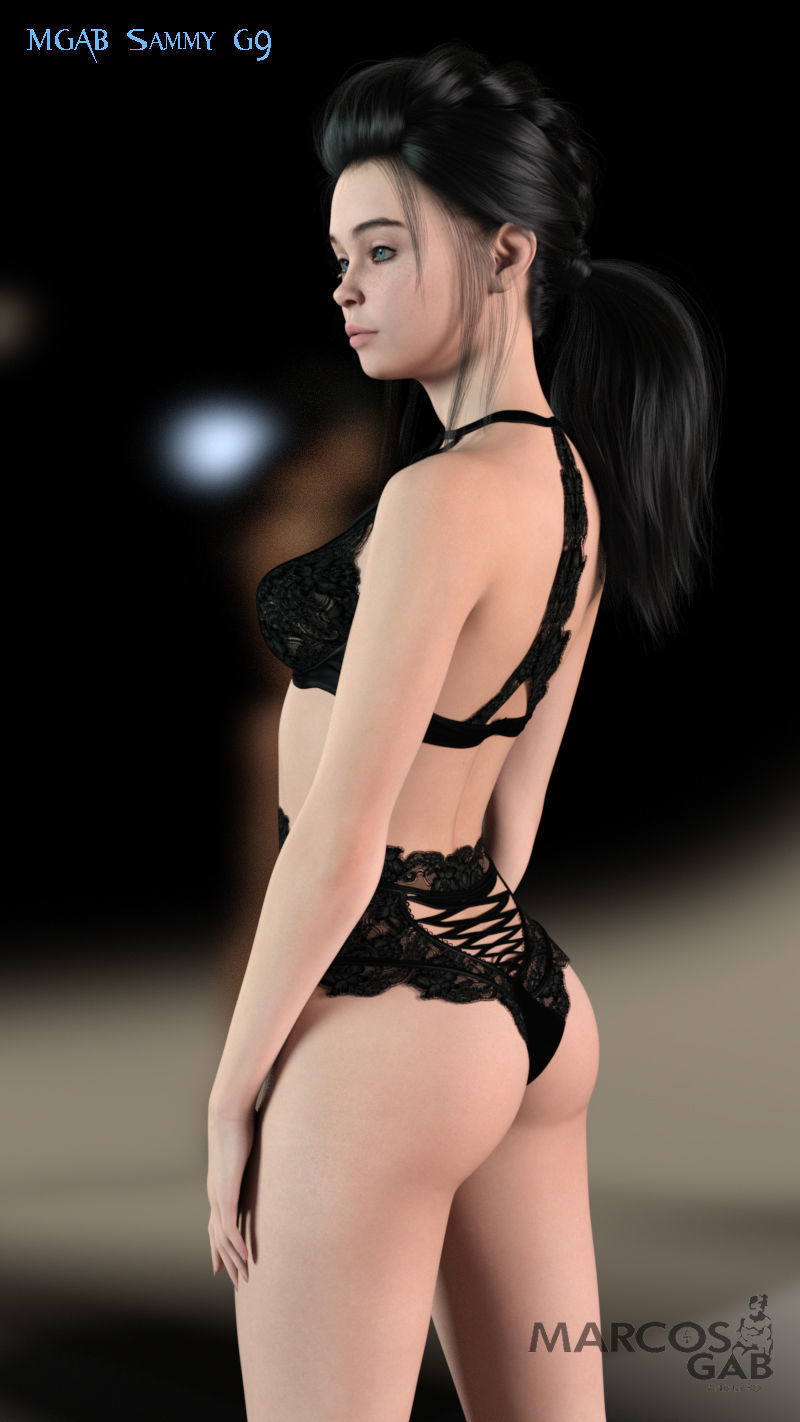 MGAB Sammy for Genesis 9 3D model_4