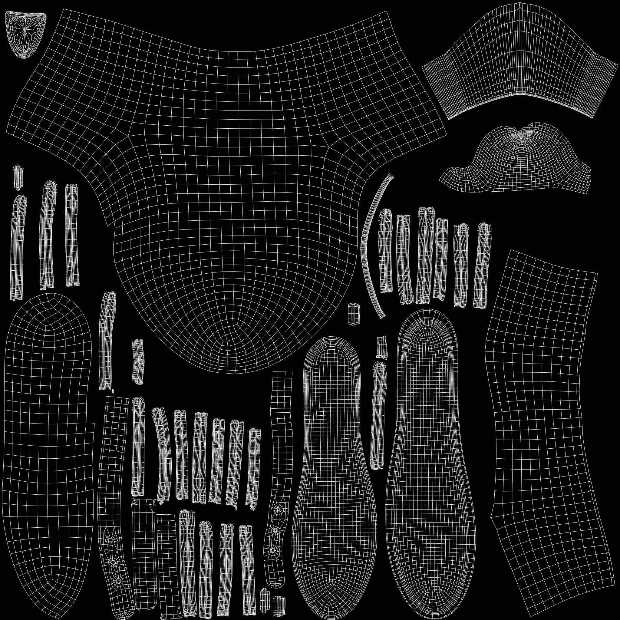 Brown Leather Fringe Ankle Boots With Zipper And Buckles Low-poly 3D model_13