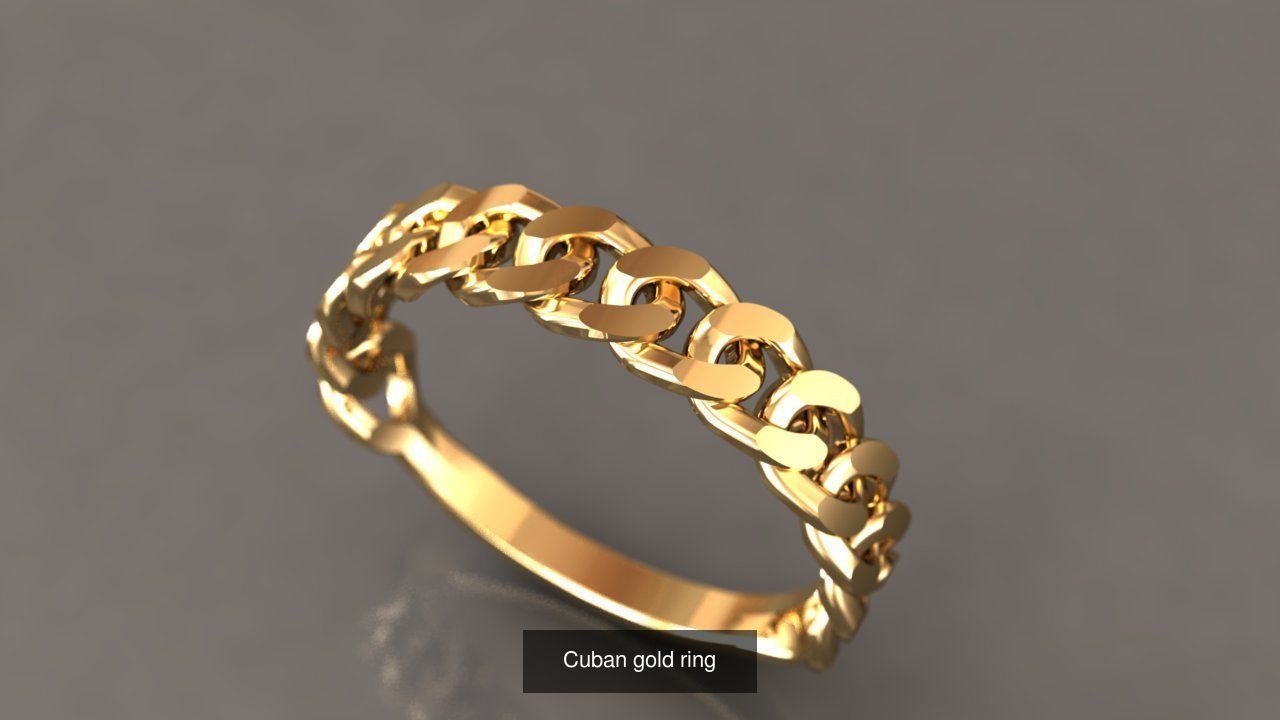 88 models of necklaces bracelets earrings pendants fusion rings  3D Model Collection_75