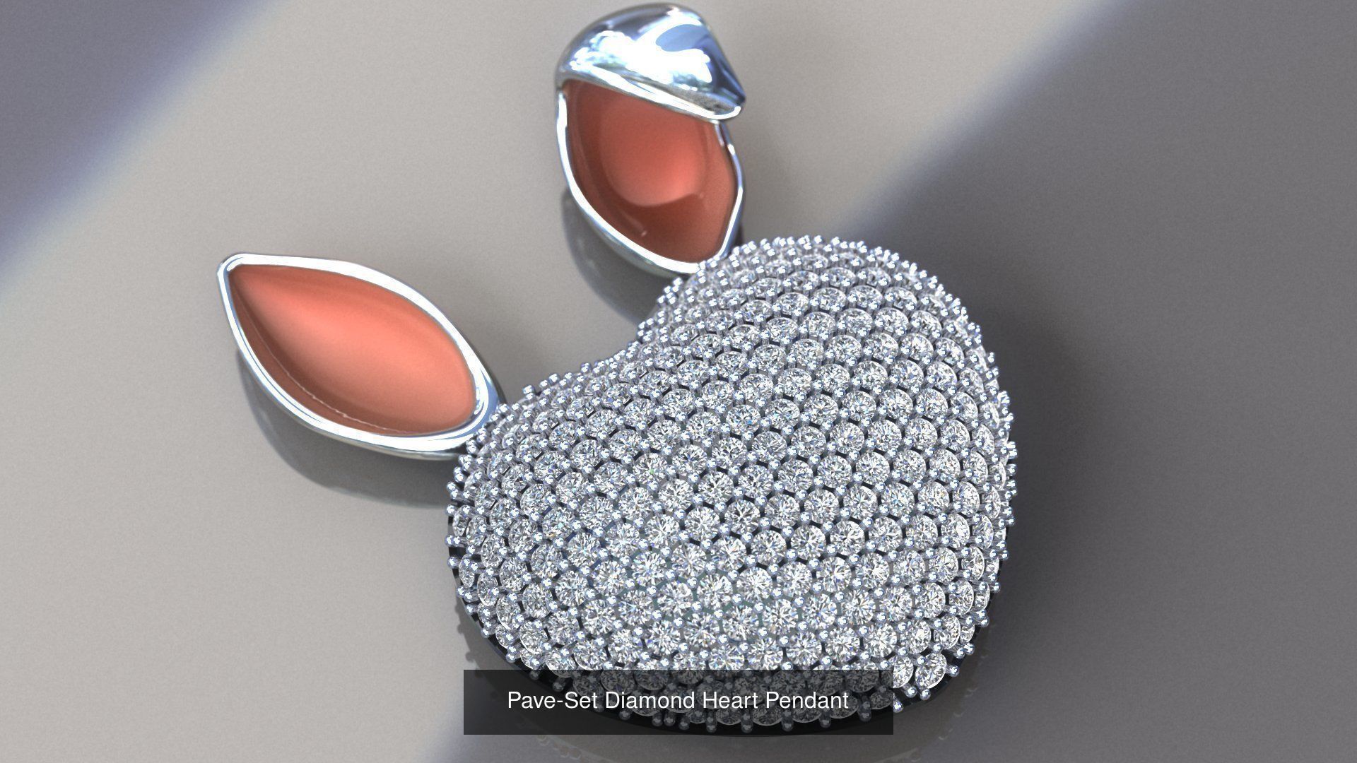 88 models of necklaces bracelets earrings pendants fusion rings  3D Model Collection_57