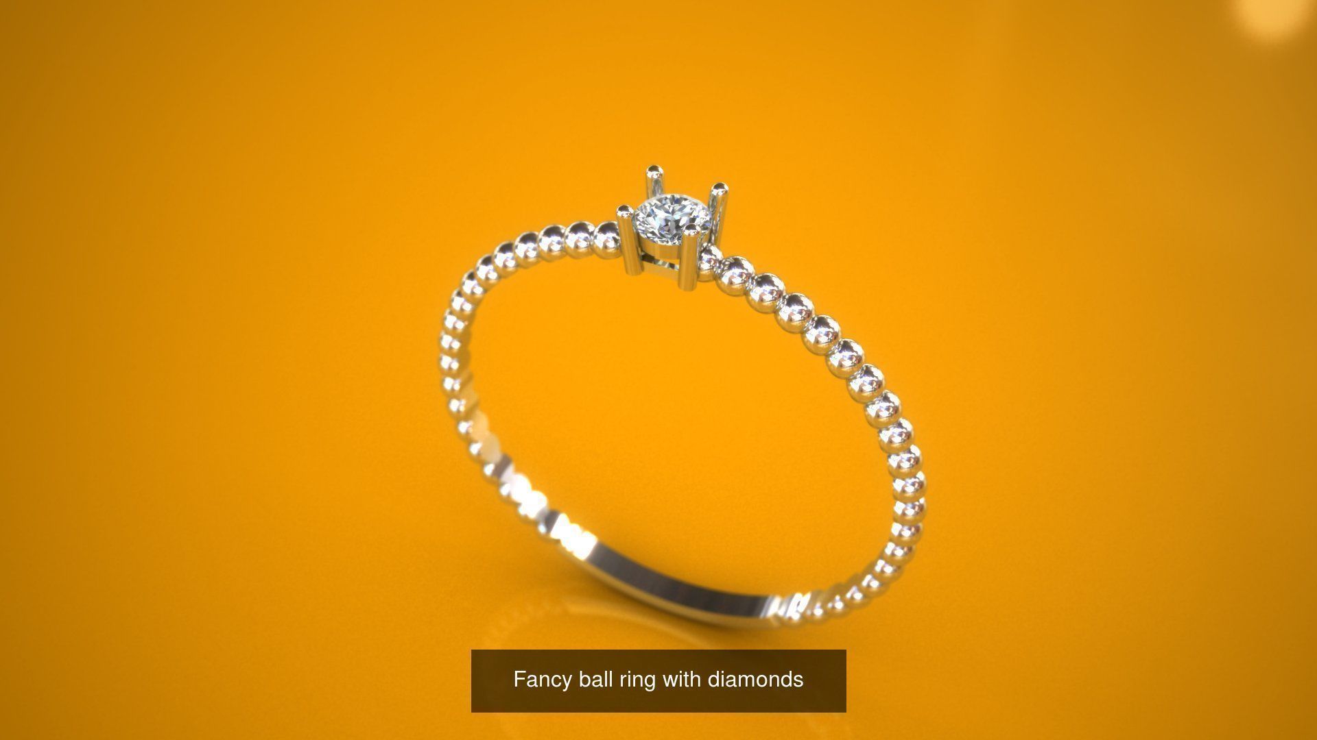 88 models of necklaces bracelets earrings pendants fusion rings  3D Model Collection_51