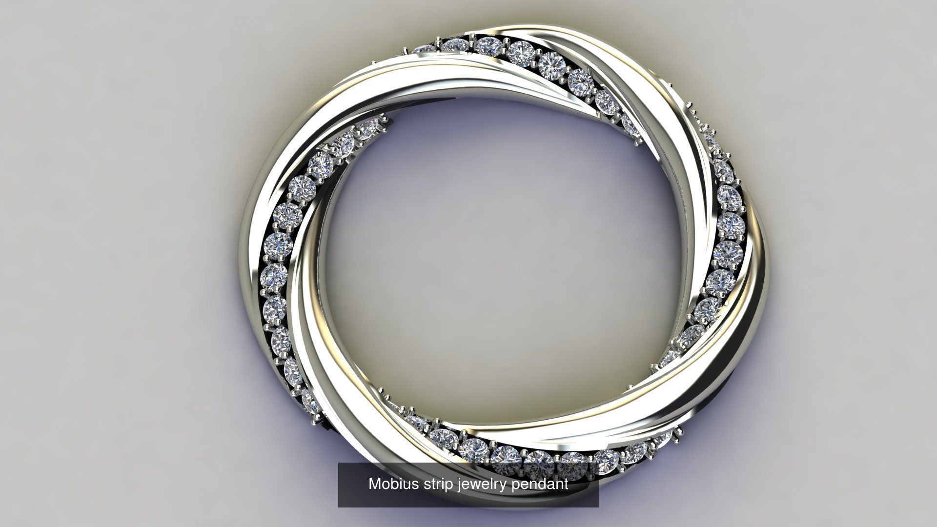 88 models of necklaces bracelets earrings pendants fusion rings  3D Model Collection_58