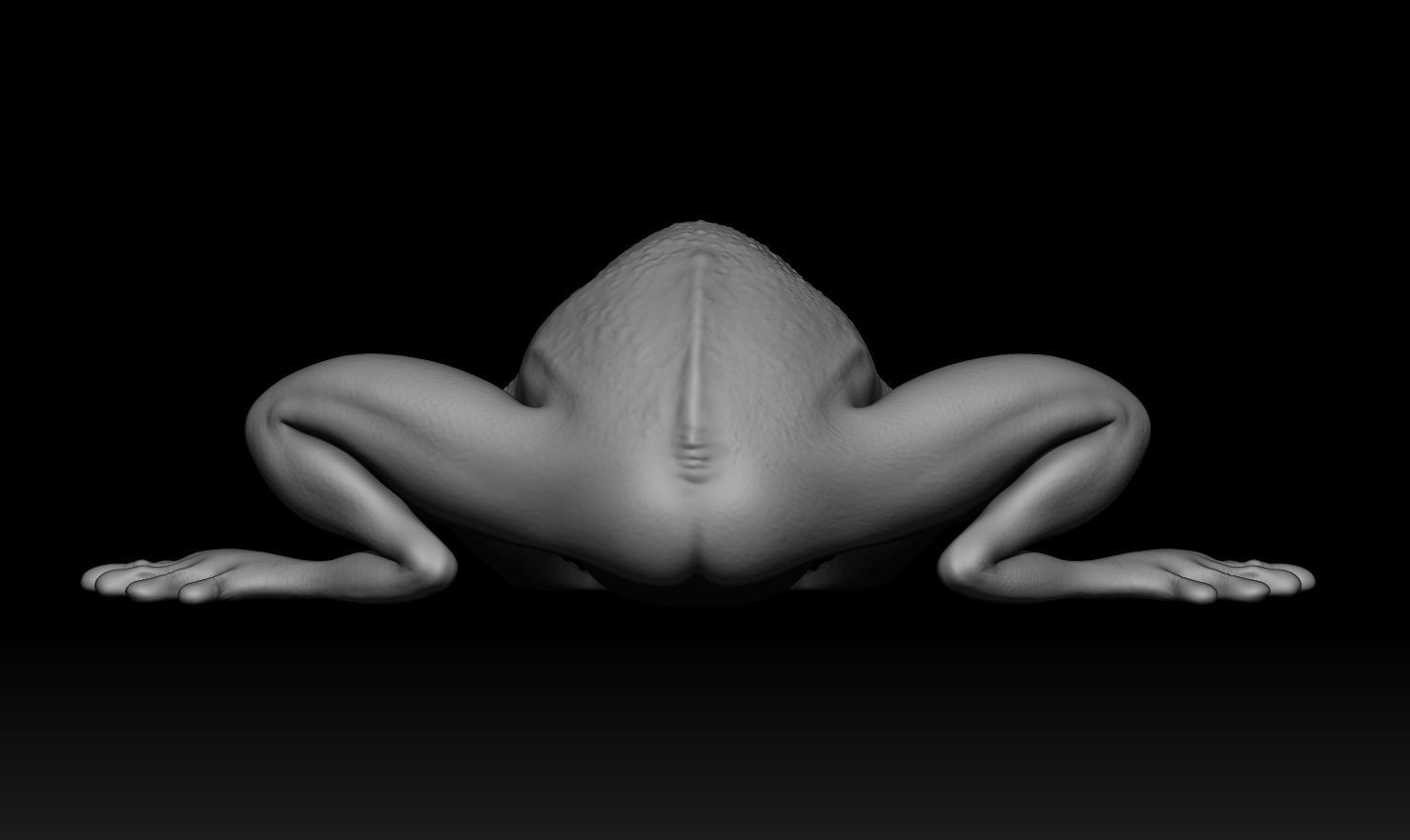 3D PRINTABLE MYTHOSAUR SKULL HORNS SORGAN FROG THE MANDALORIAN 3D print model_33