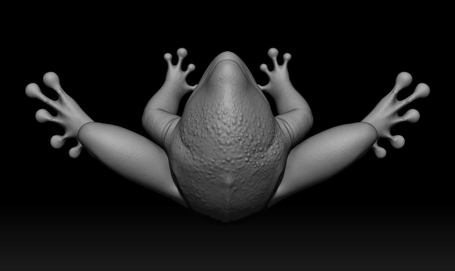 3D PRINTABLE MYTHOSAUR SKULL HORNS SORGAN FROG THE MANDALORIAN 3D print model_31