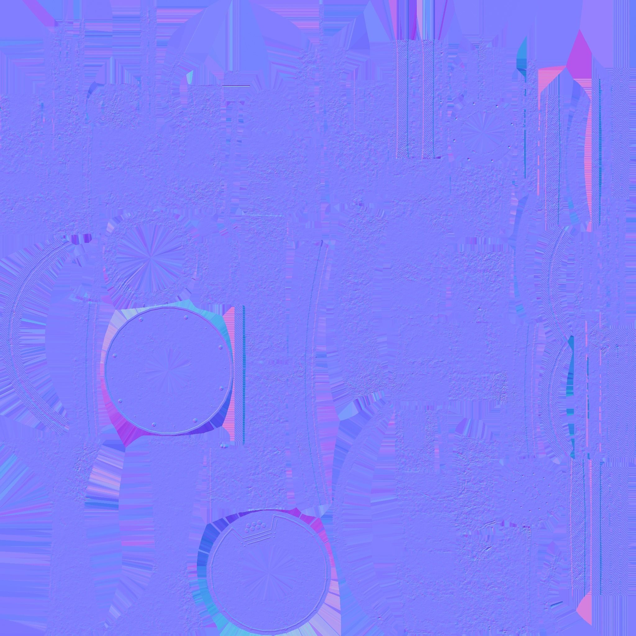 SciFi Facility D10 Abandoned - Sci Fi Exterior Design Low-poly 3D model_25