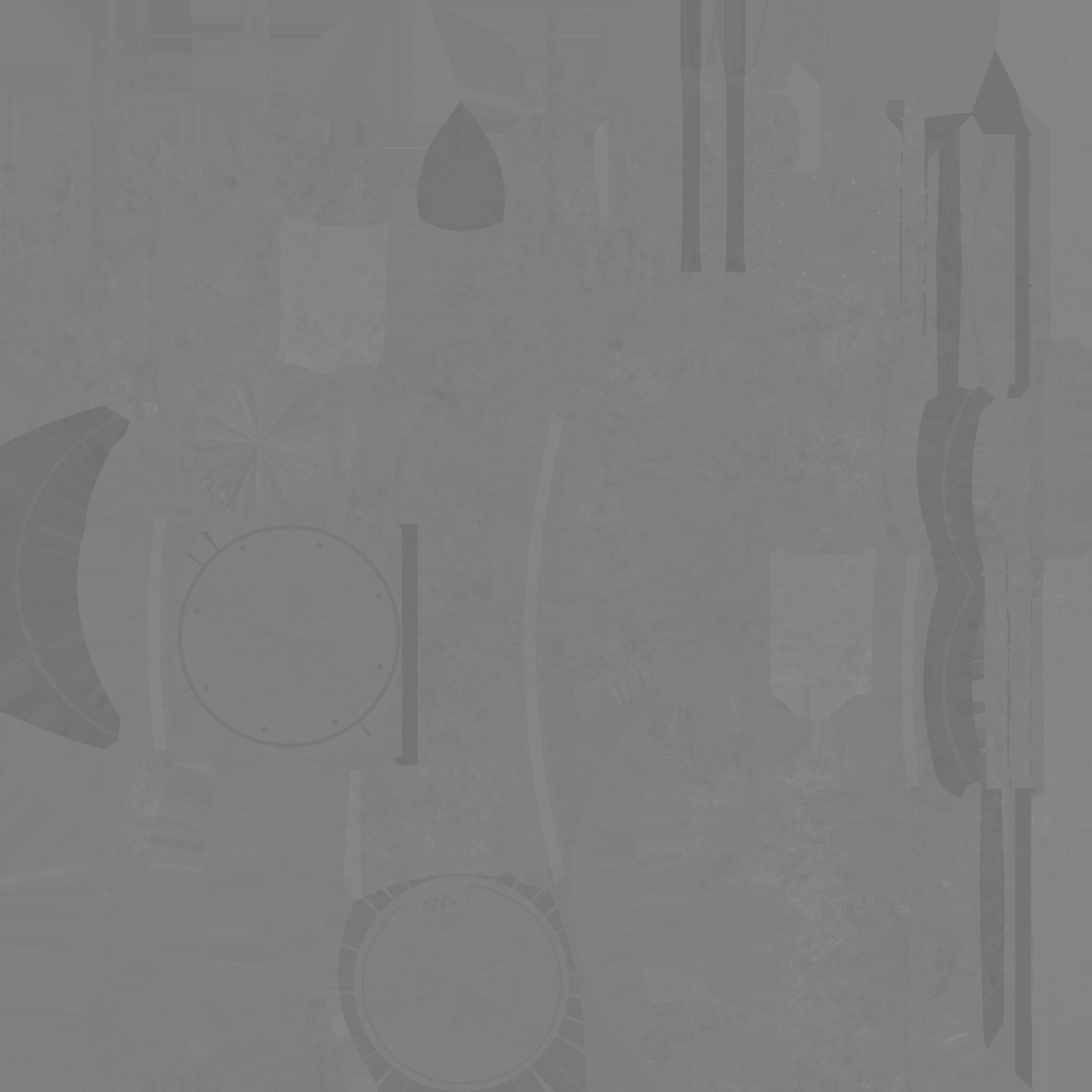 SciFi Facility D10 Abandoned - Sci Fi Exterior Design Low-poly 3D model_23