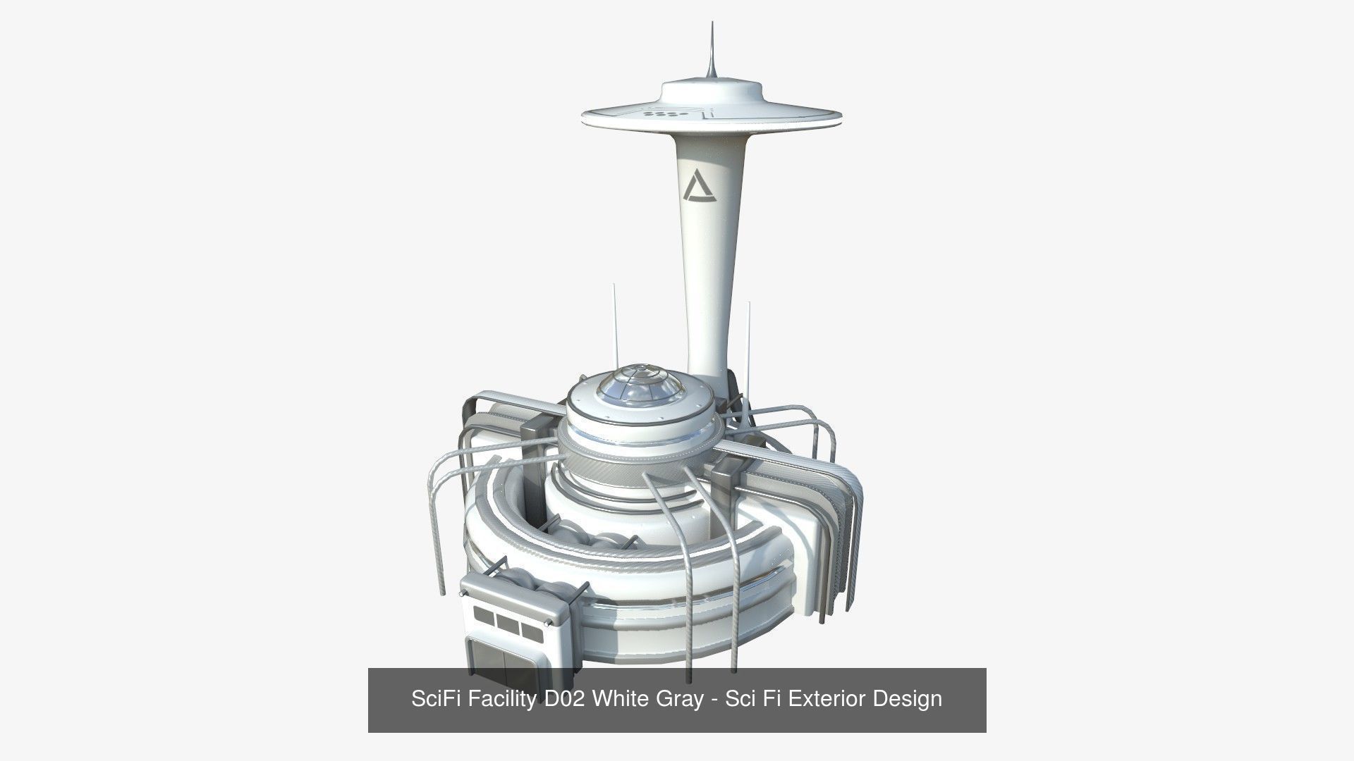 10 SciFi Facility D Collection - Sci Fi Exterior Design _2