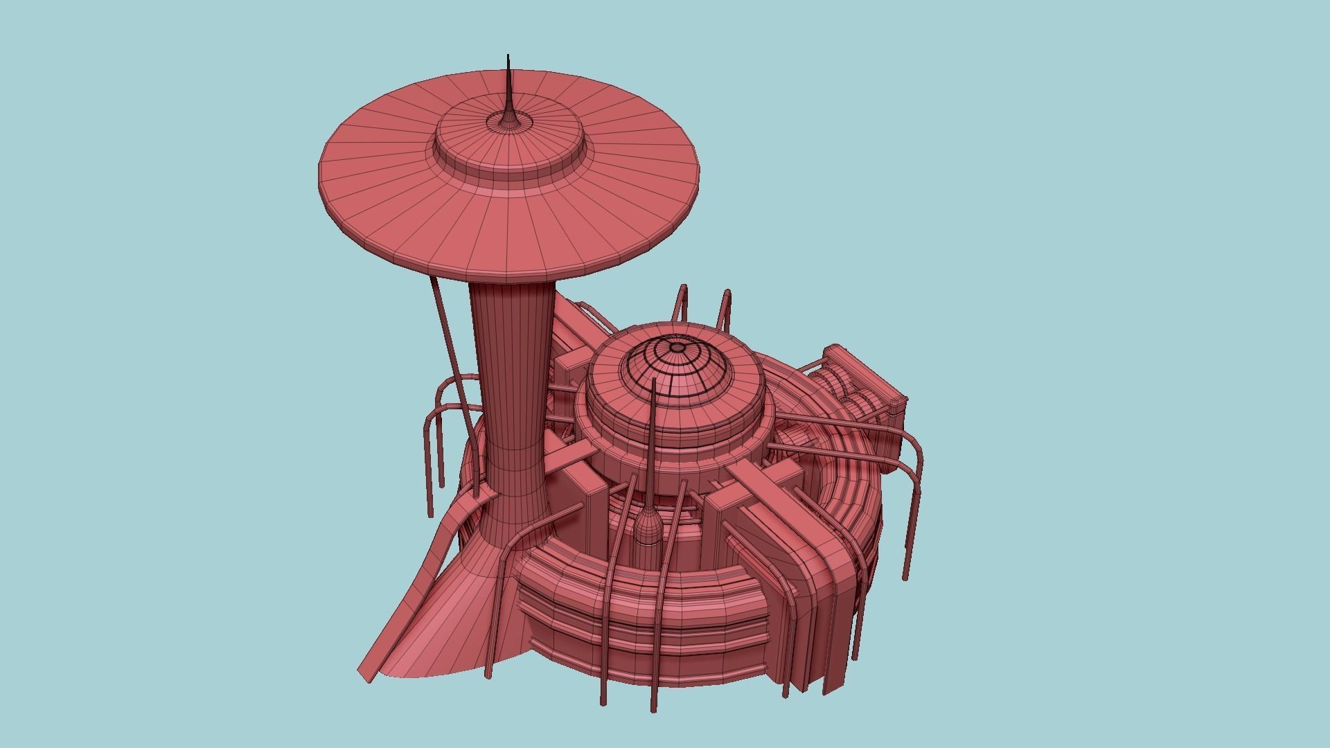 10 SciFi Facility D Collection - Sci Fi Exterior Design _20