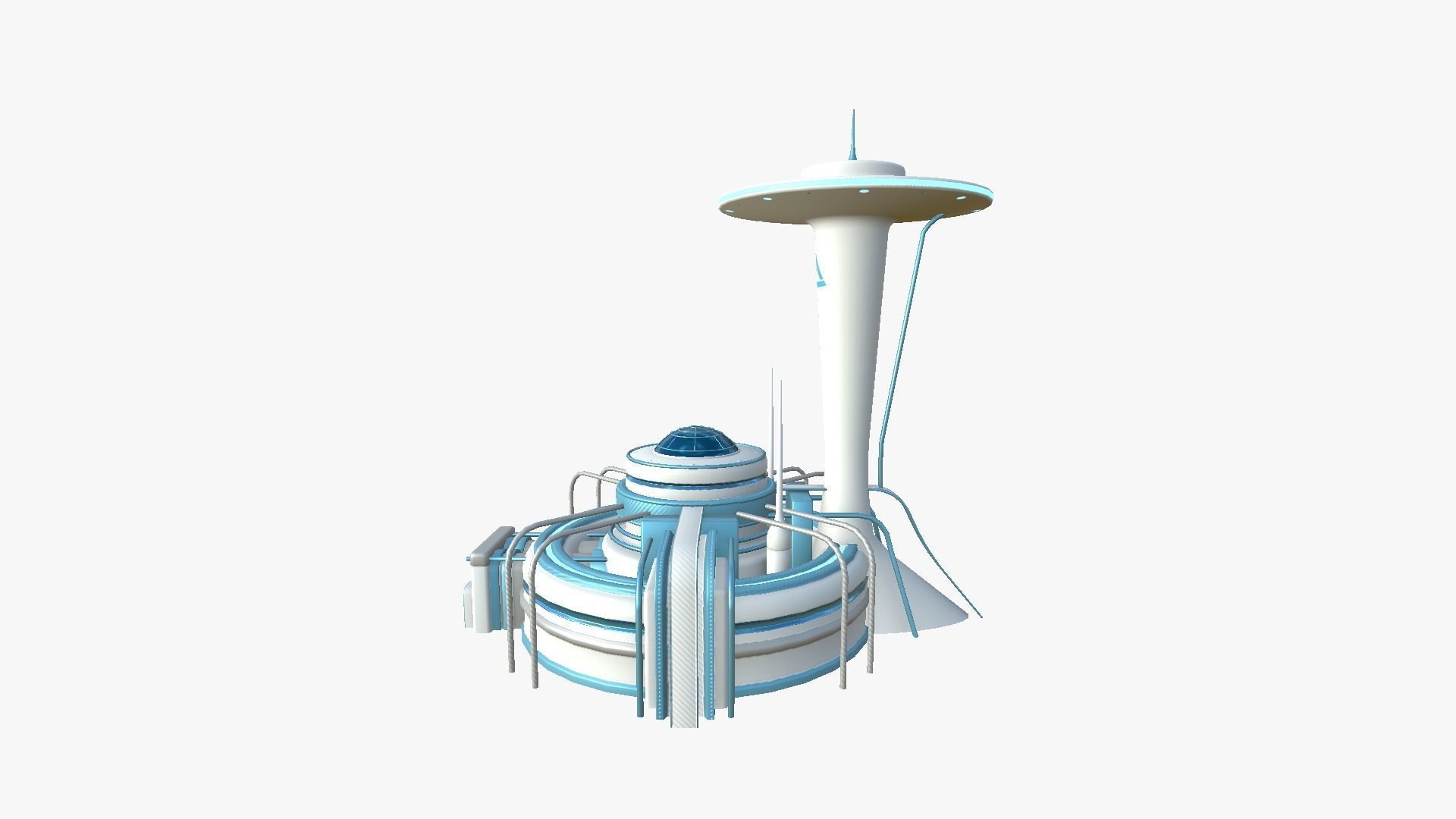 10 SciFi Facility D Collection - Sci Fi Exterior Design _36