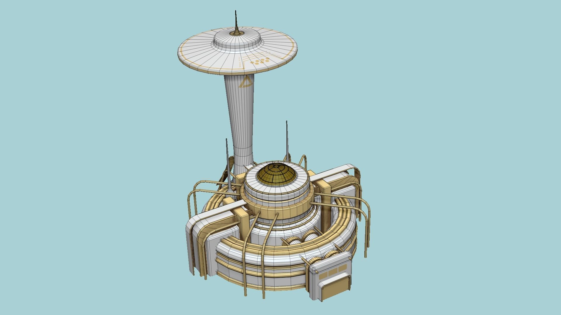 10 SciFi Facility D Collection - Sci Fi Exterior Design _71