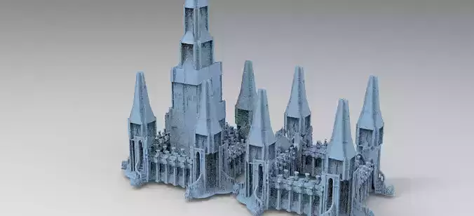 Third age Fort architecture 3 versions 