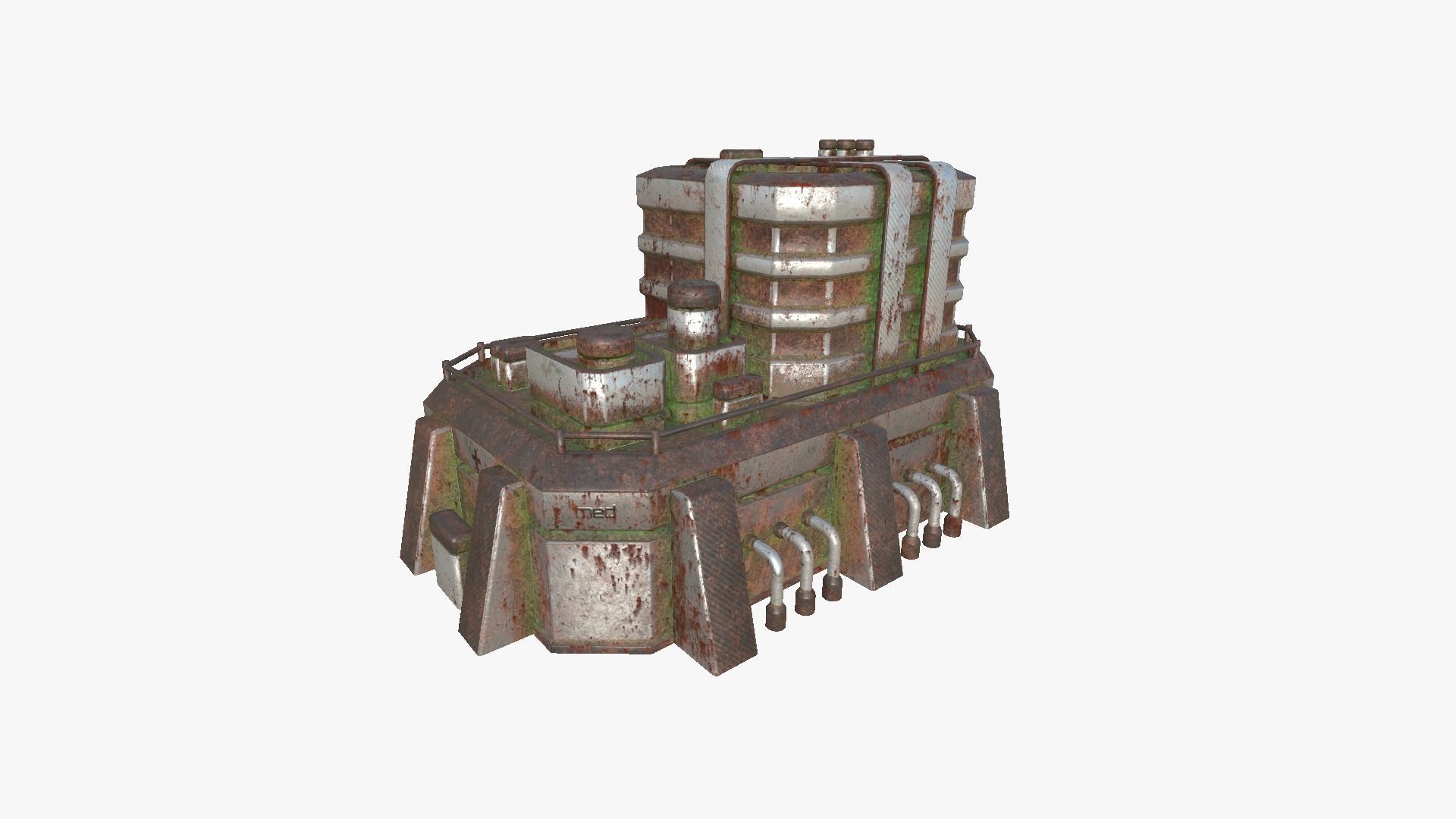 10 Sci Fi Buildings Collection J - Abandoned - Exterior Design _75