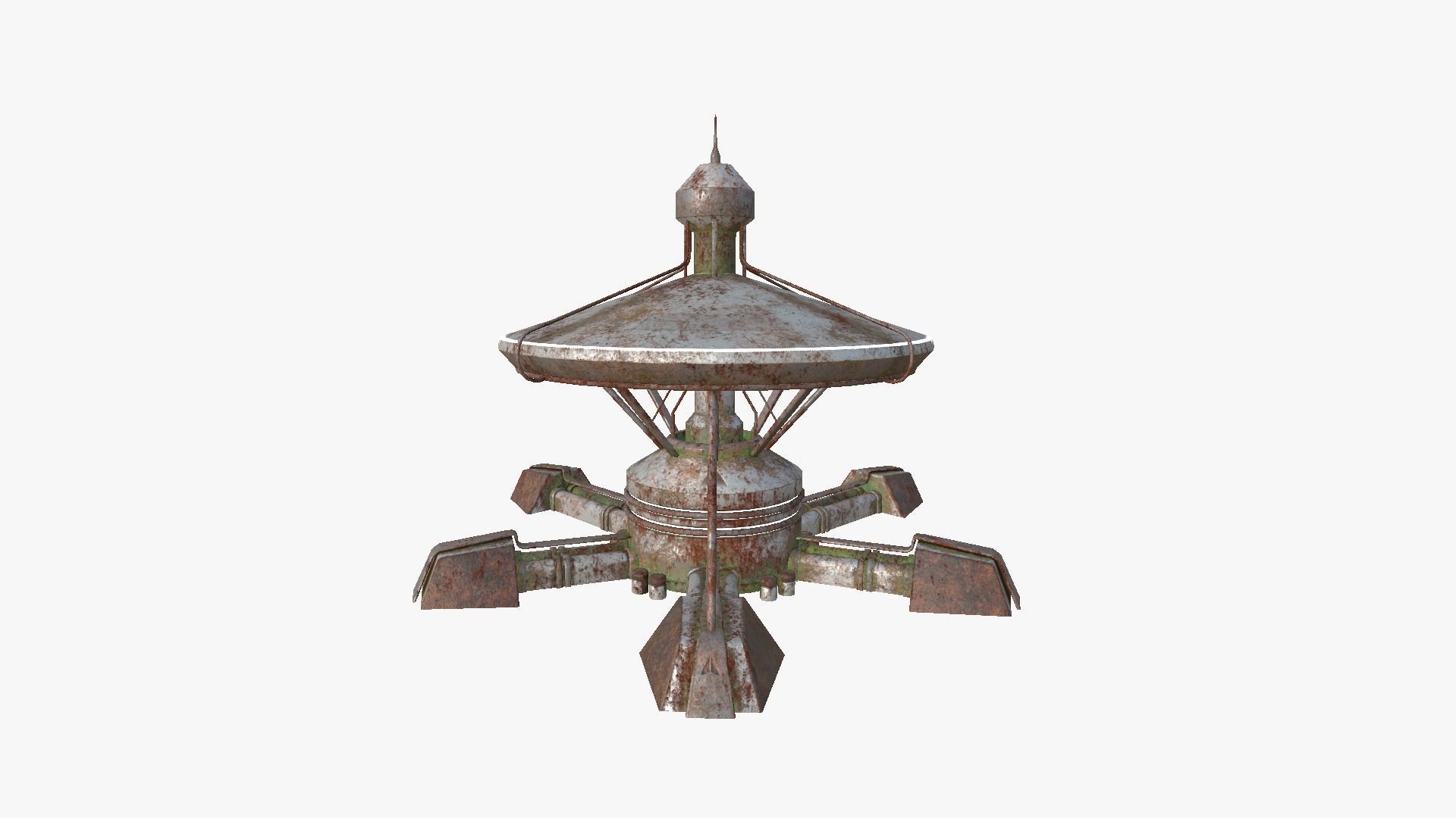 10 Sci Fi Buildings Collection J - Abandoned - Exterior Design _98