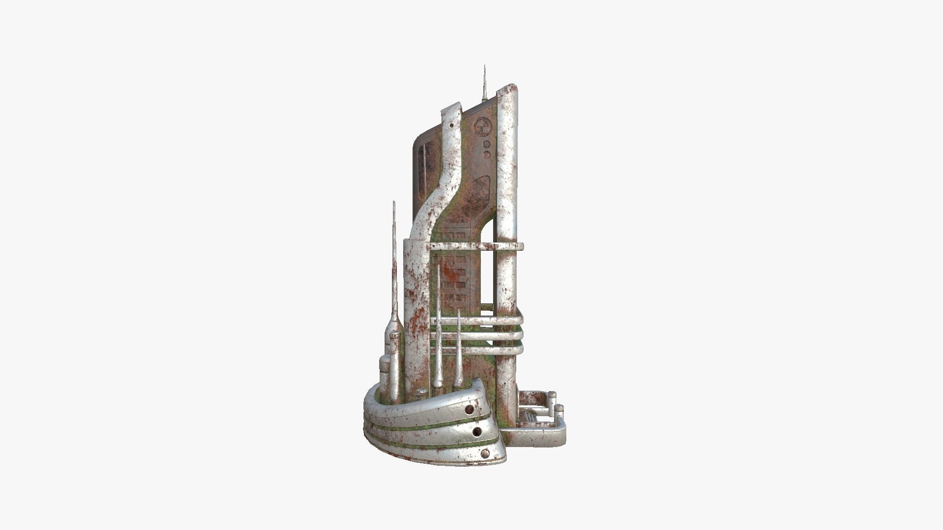 10 Sci Fi Buildings Collection J - Abandoned - Exterior Design _17