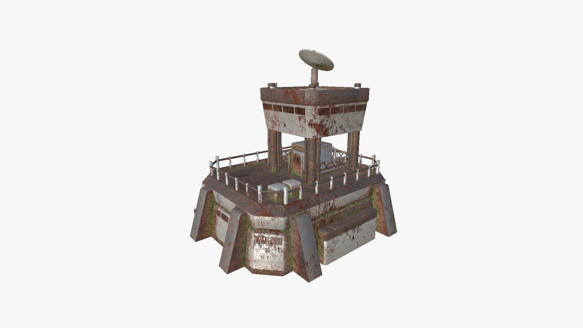 10 Sci Fi Buildings Collection J - Abandoned - Exterior Design _87