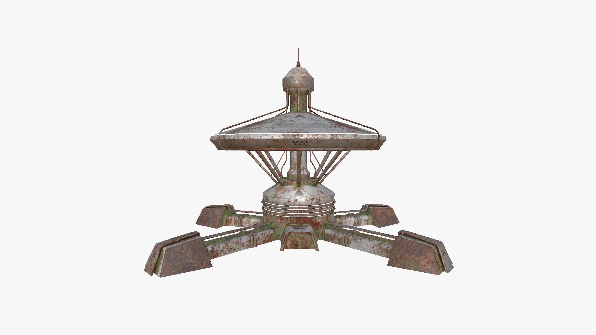 10 Sci Fi Buildings Collection J - Abandoned - Exterior Design _96