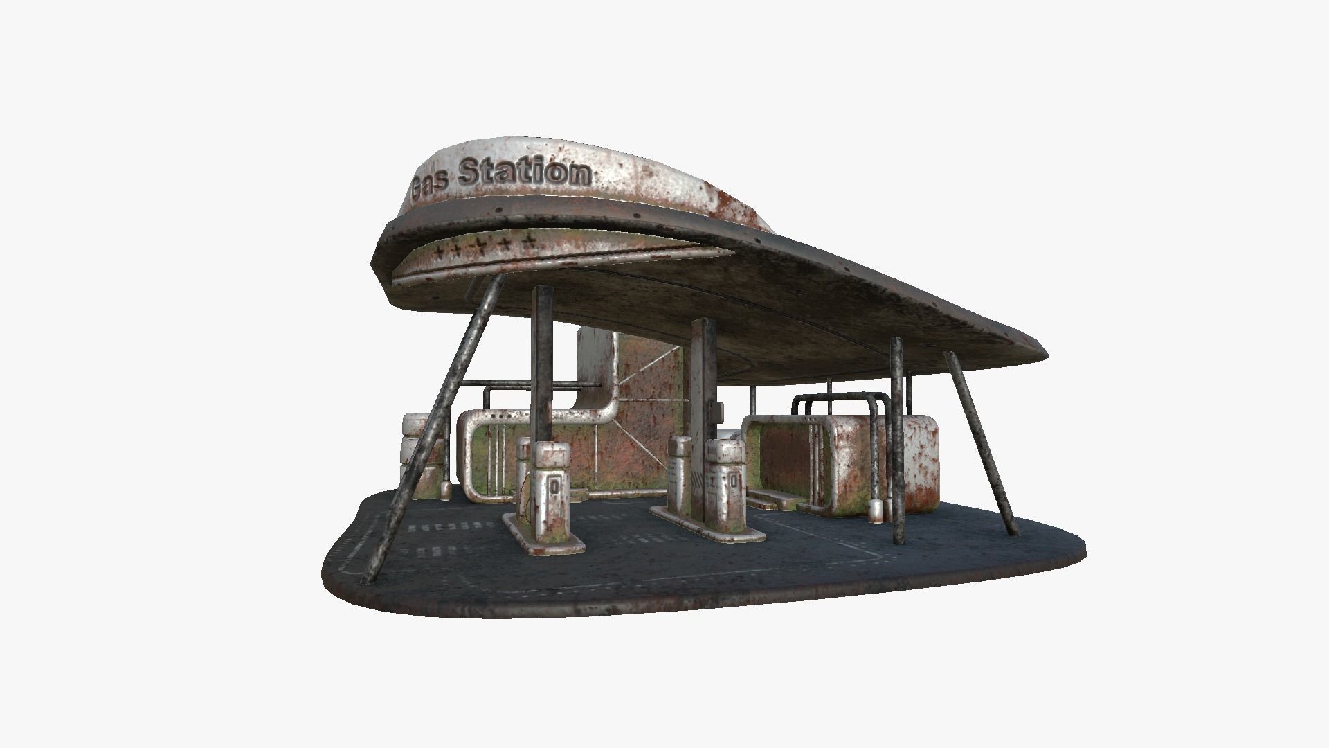10 Sci Fi Buildings Collection J - Abandoned - Exterior Design _31