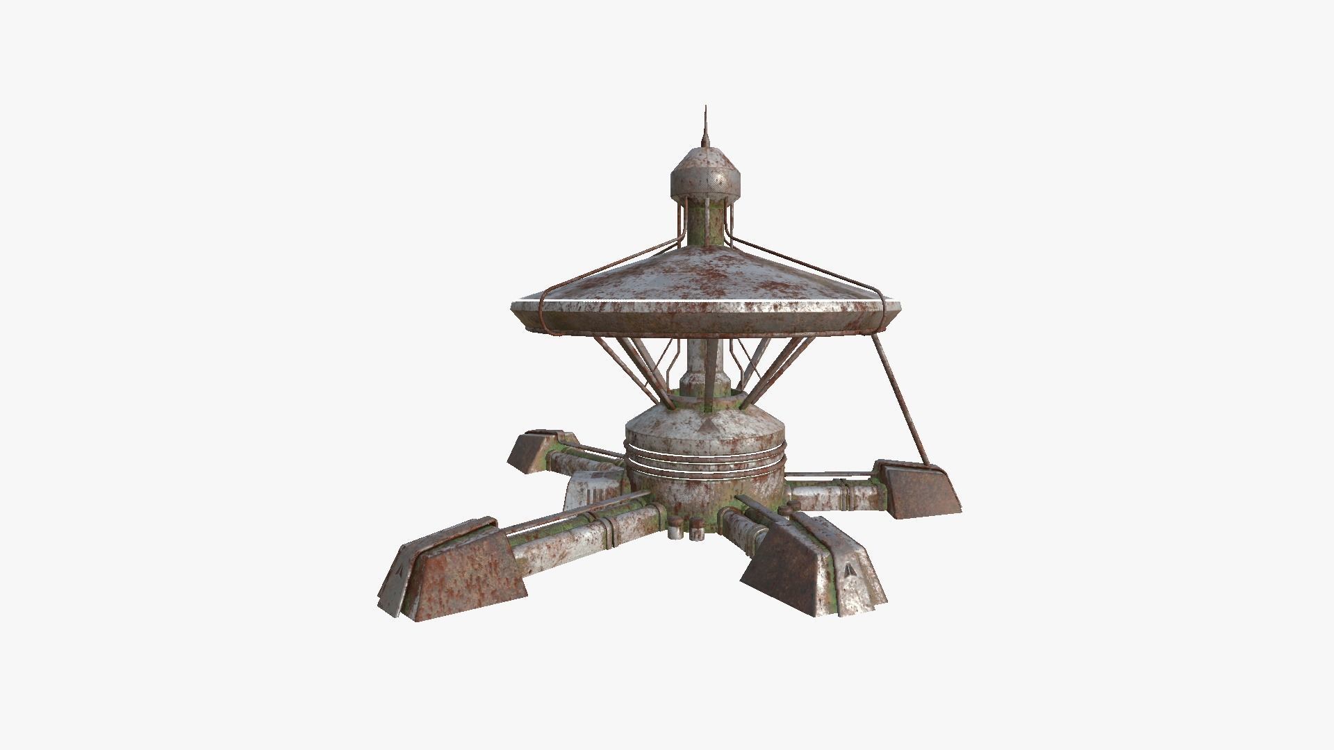 10 Sci Fi Buildings Collection J - Abandoned - Exterior Design _95