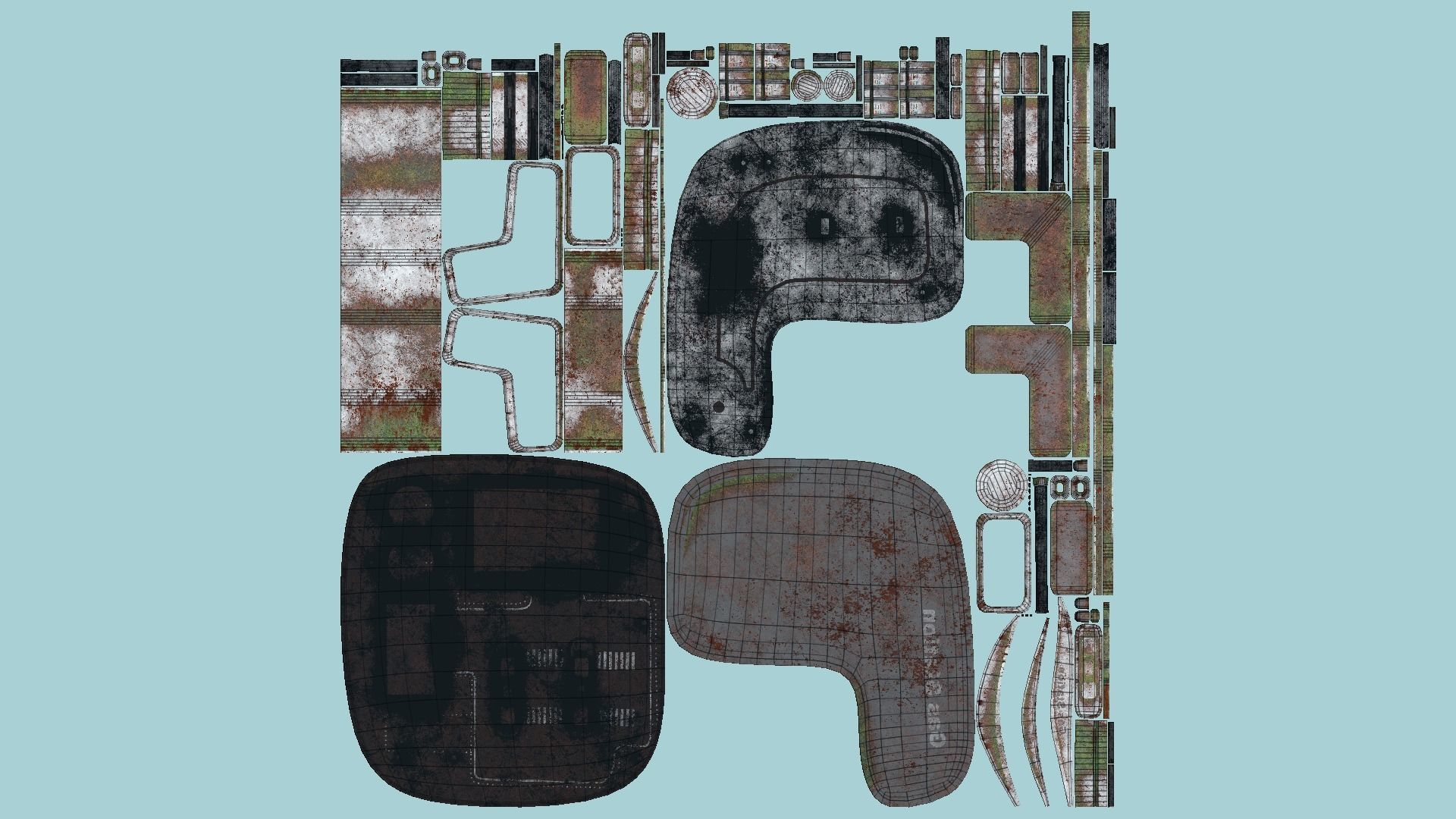 10 Sci Fi Buildings Collection J - Abandoned - Exterior Design _34