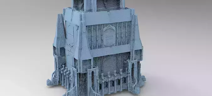 Dark Magic Fort architecture Tower large