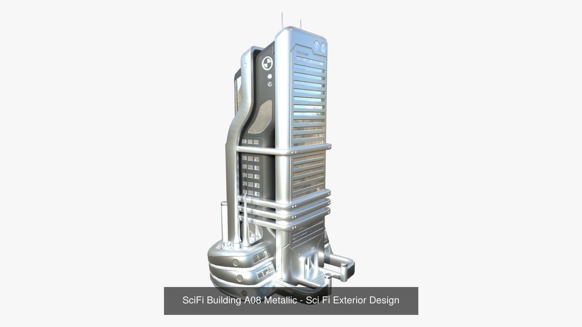 100 Sci Fi Buildings Super Collection - Exterior Design _25