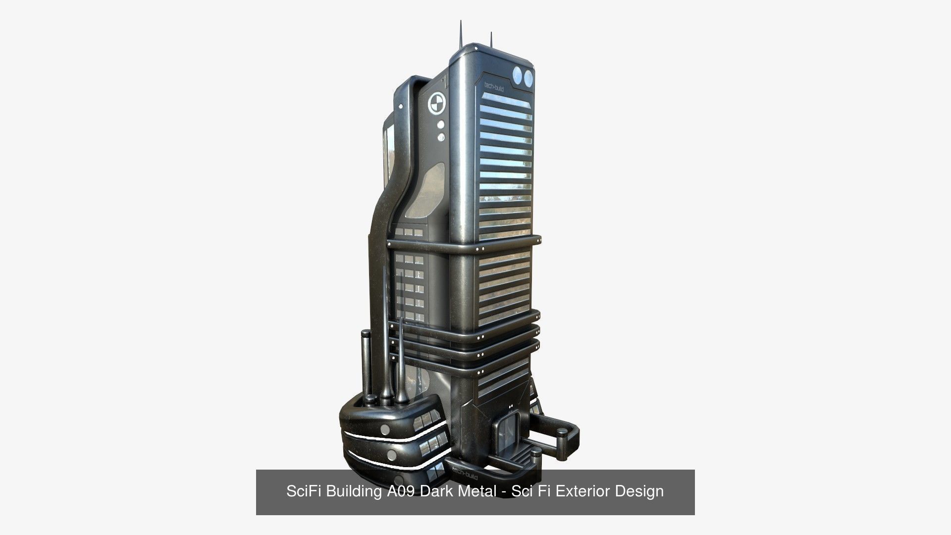 100 Sci Fi Buildings Super Collection - Exterior Design _21