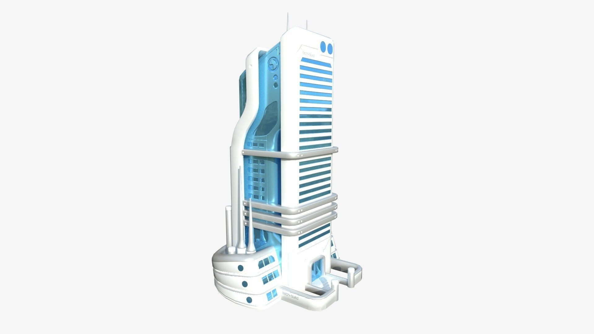 100 Sci Fi Buildings Super Collection - Exterior Design _20