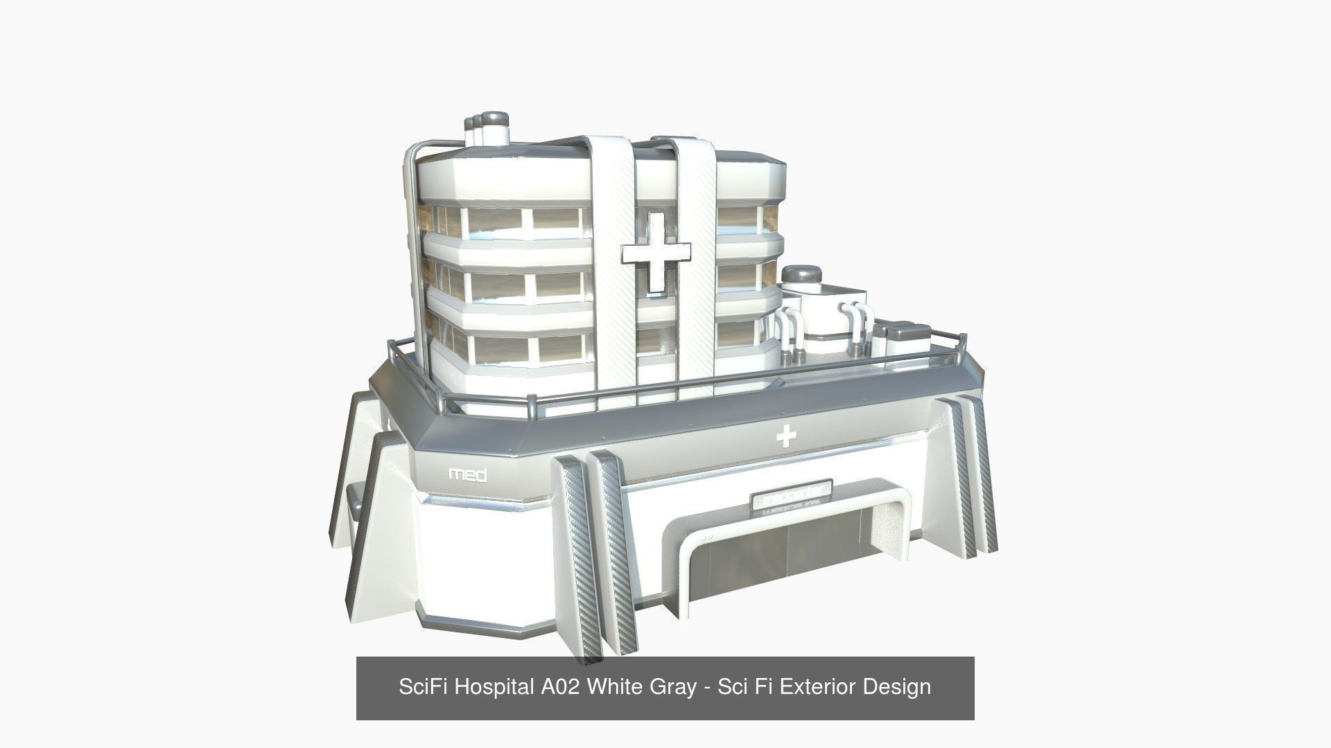 100 Sci Fi Buildings Super Collection - Exterior Design _109