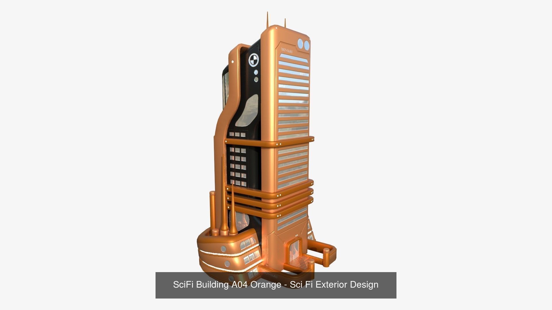 100 Sci Fi Buildings Super Collection - Exterior Design _14