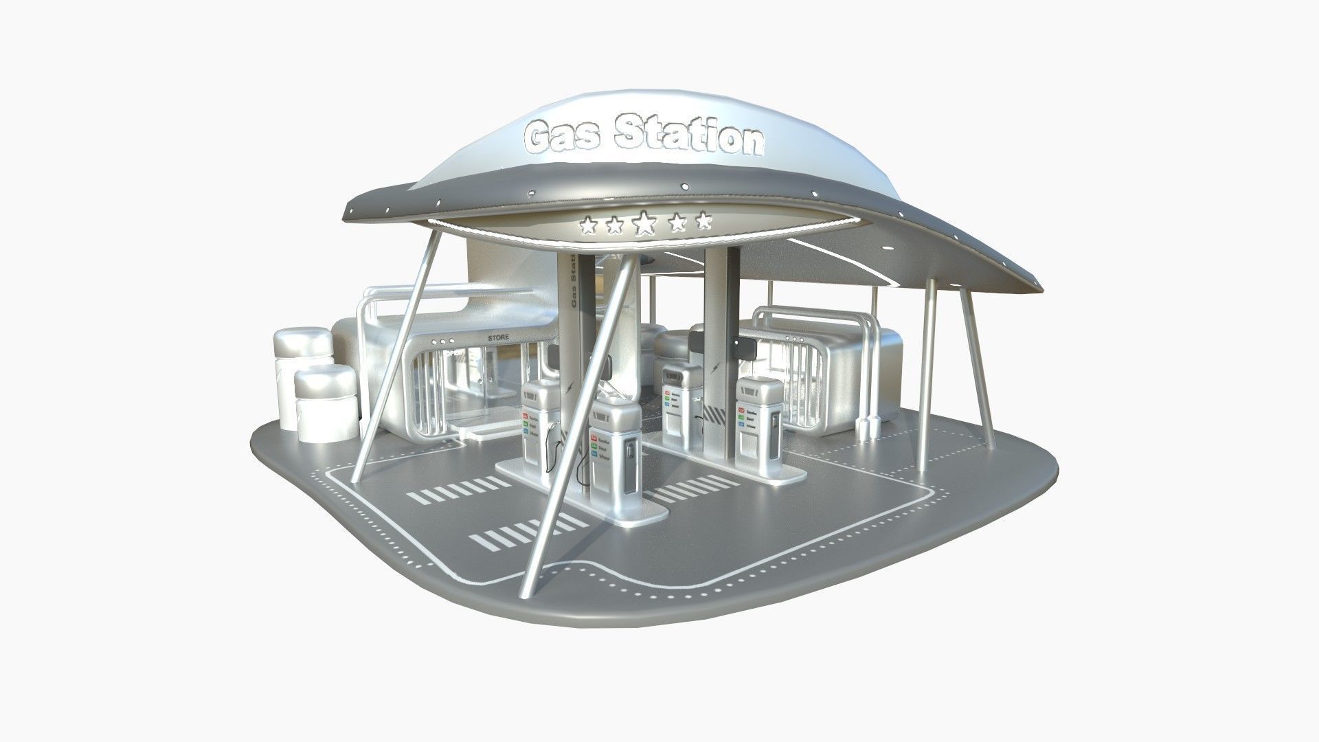 100 Sci Fi Buildings Super Collection - Exterior Design _54