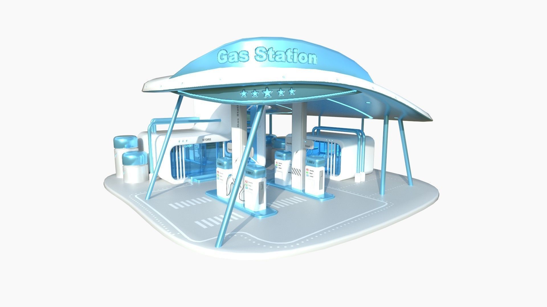 100 Sci Fi Buildings Super Collection - Exterior Design _48