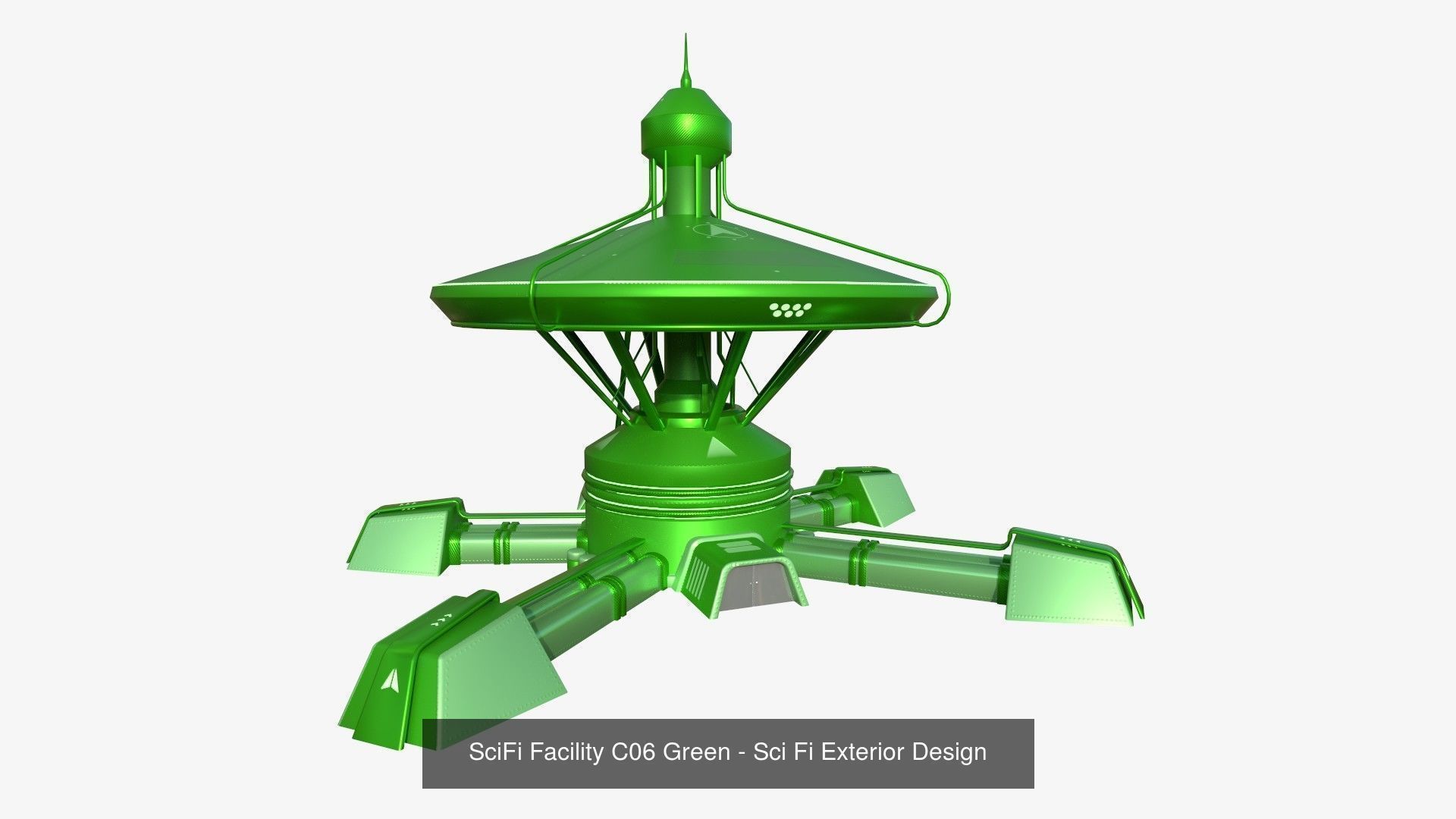 100 Sci Fi Buildings Super Collection - Exterior Design _159