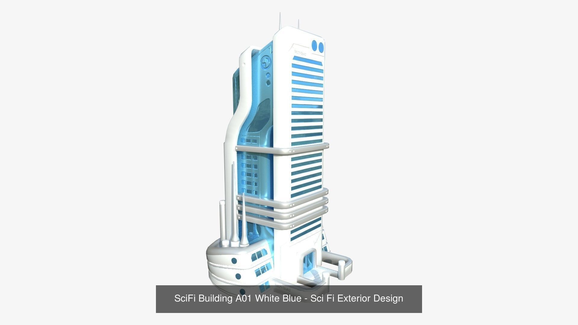 100 Sci Fi Buildings Super Collection - Exterior Design _8