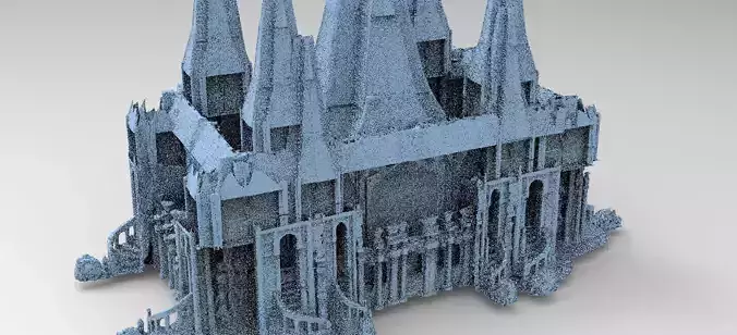 Dark Magic Fort architecture Tower cathedral 