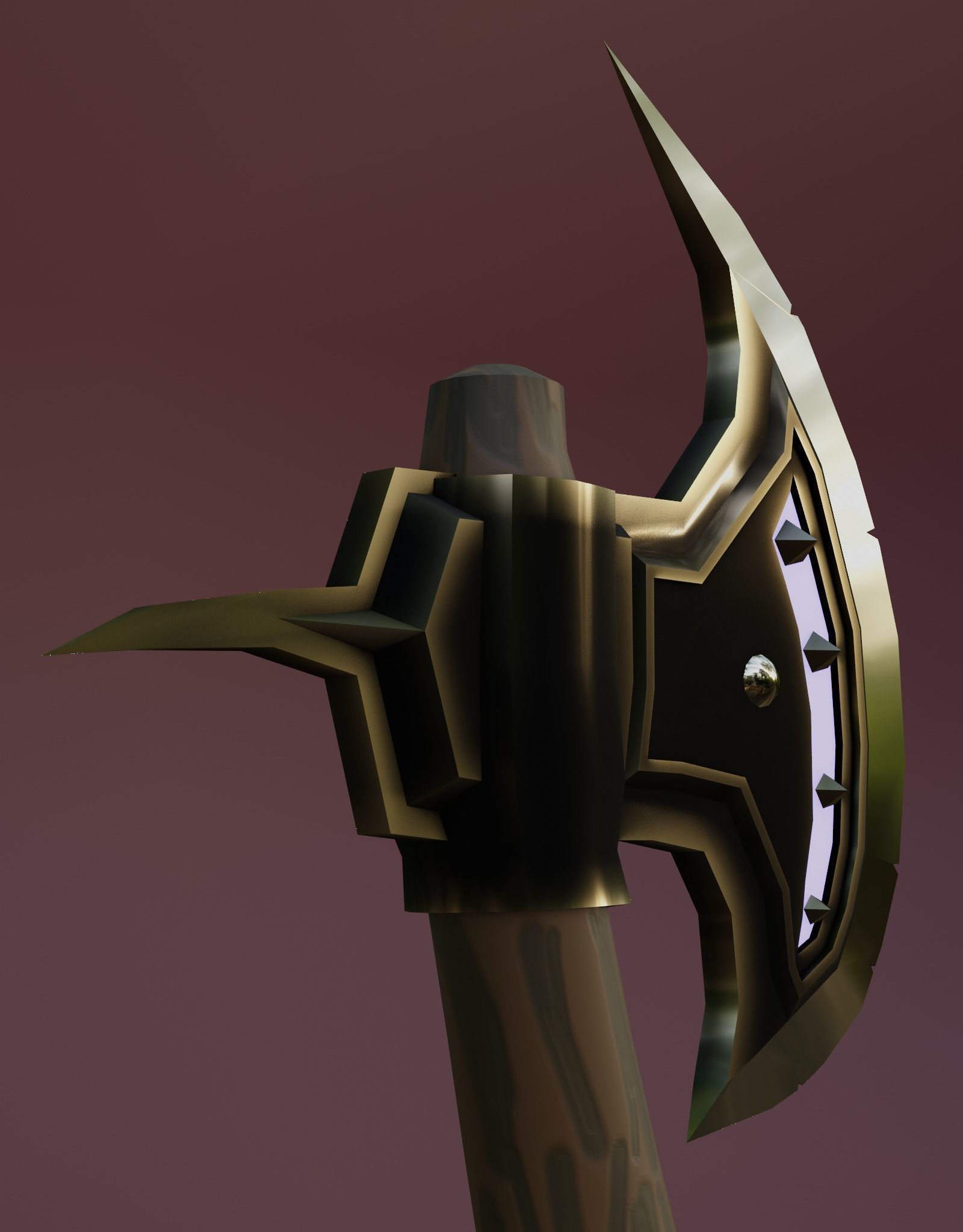 WEAPON   Lov Poly   Low-poly 3D model_10