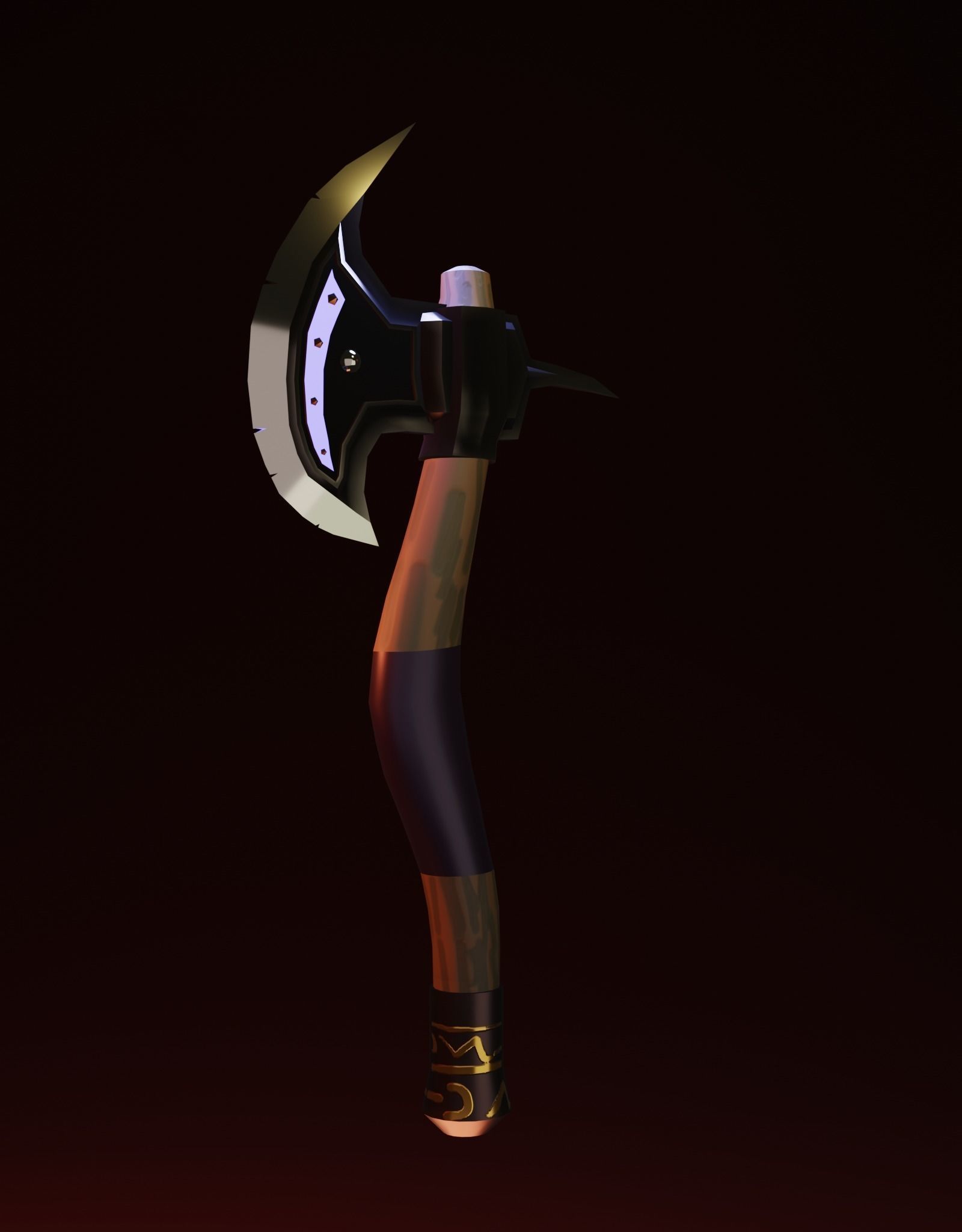 WEAPON   Lov Poly   Low-poly 3D model_8