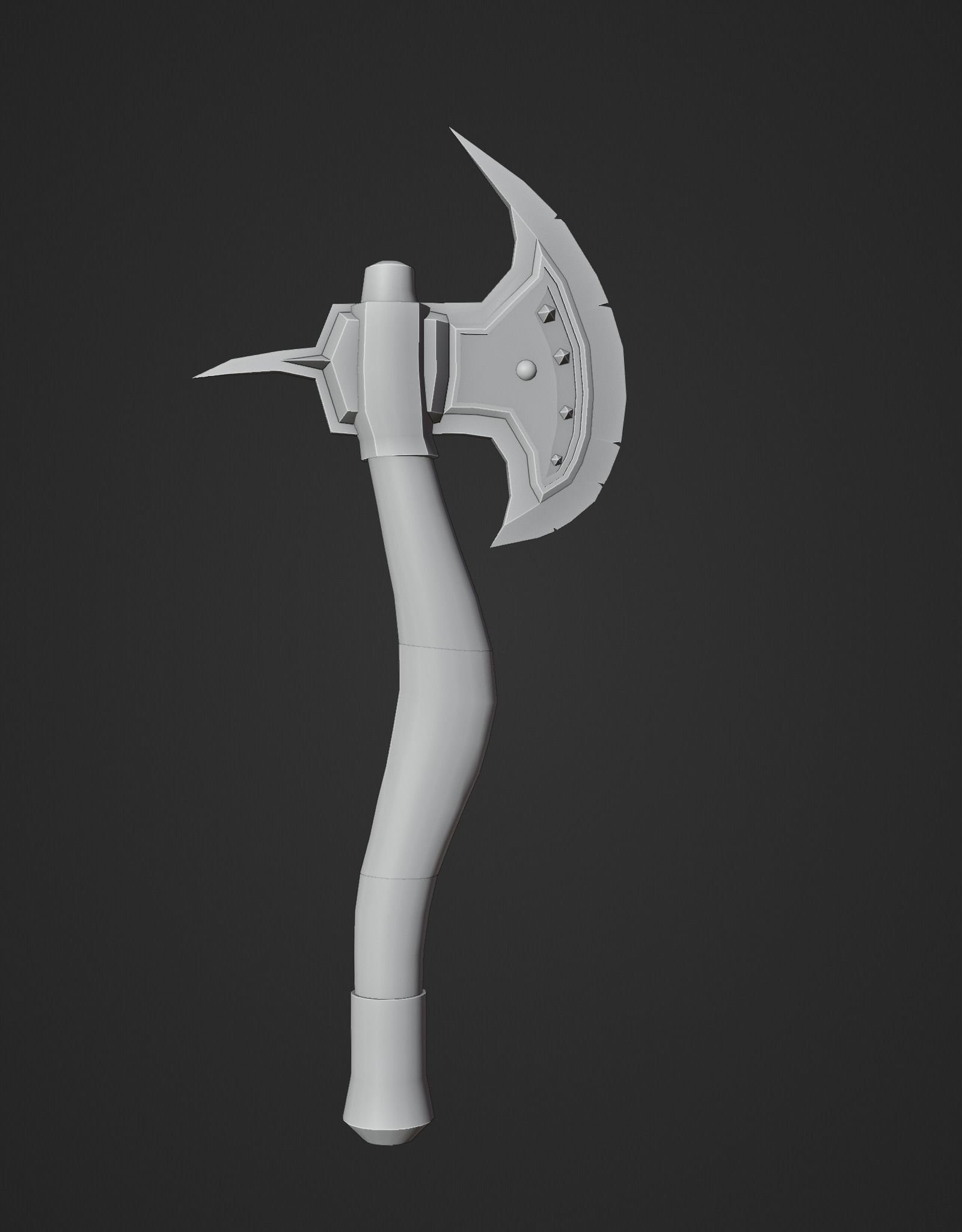 WEAPON   Lov Poly   Low-poly 3D model_7