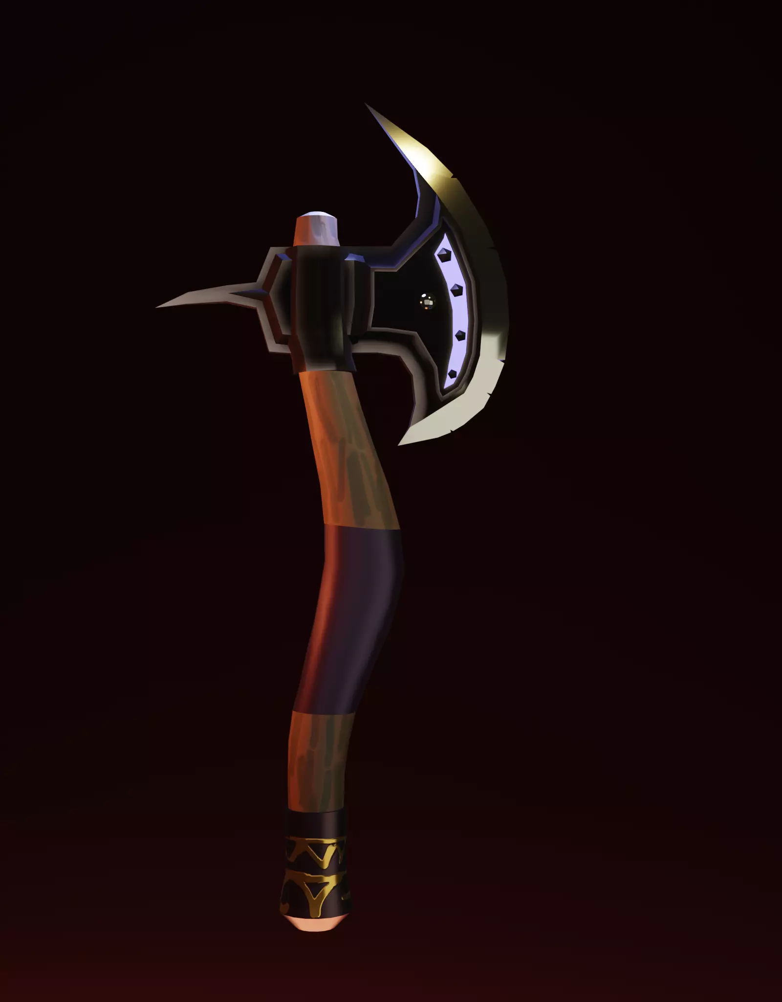 WEAPON   Lov Poly   Low-poly 3D model_0