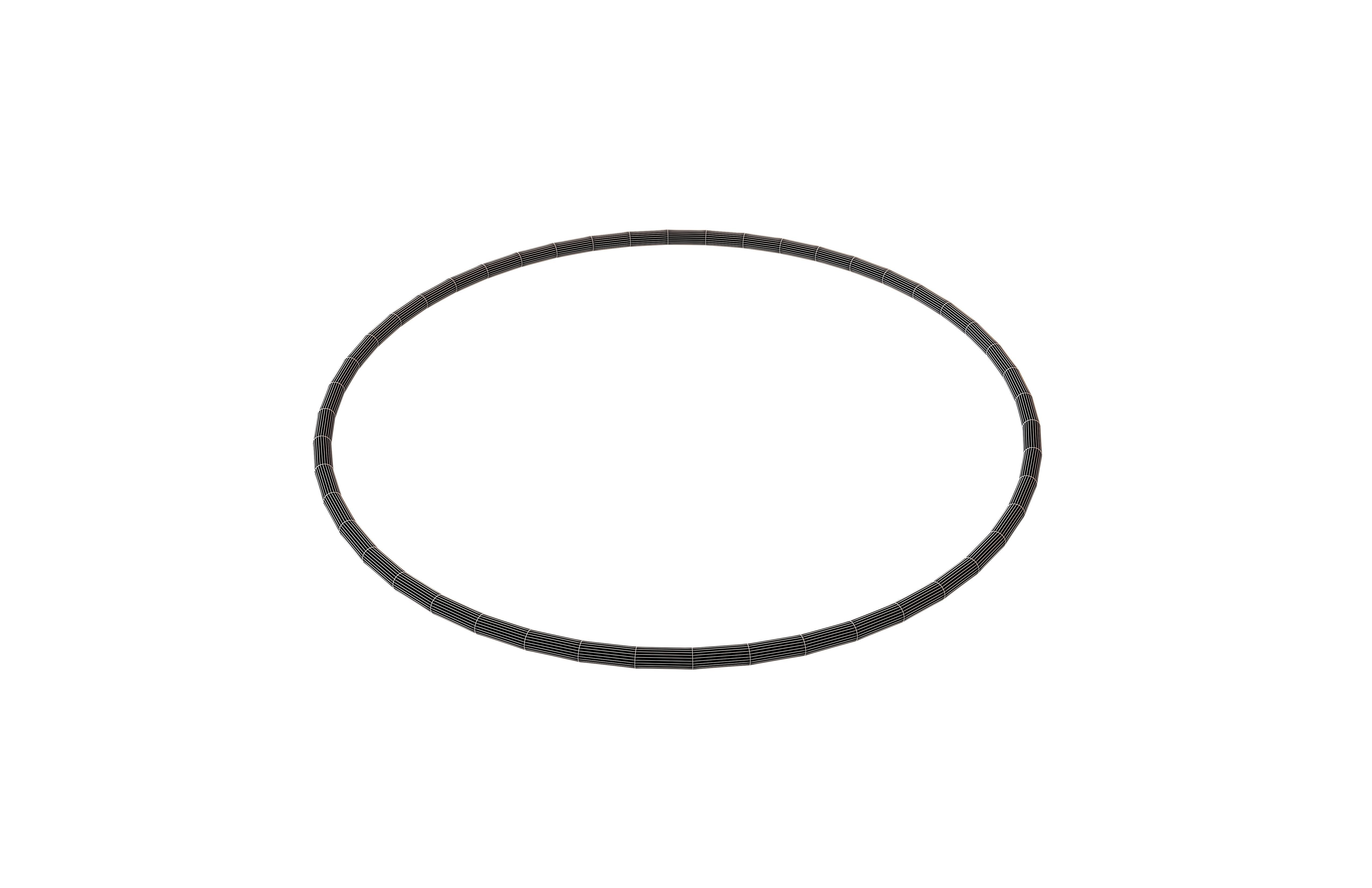 Body Hoops V1 003 Low-poly 3D model_8