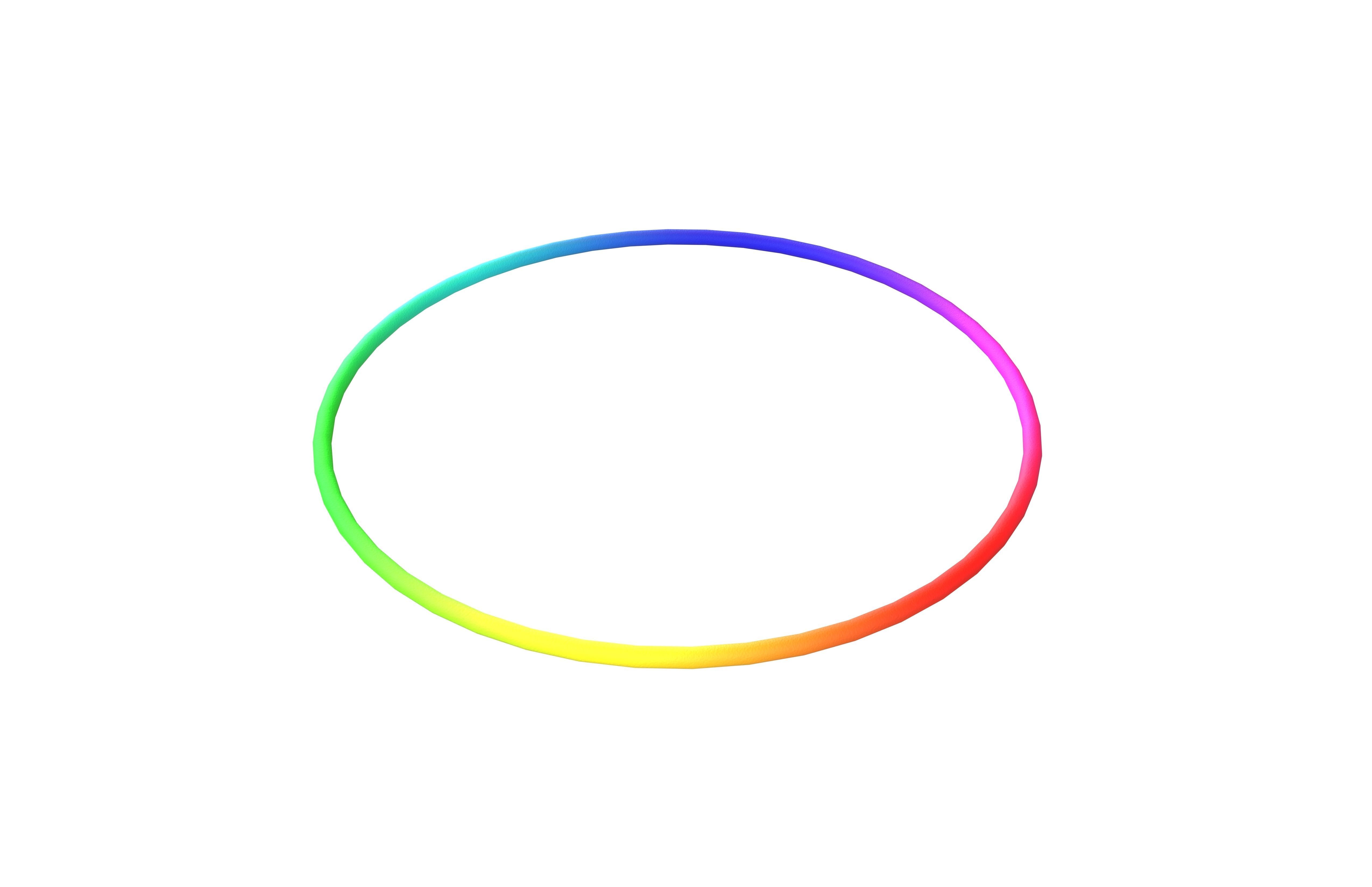 Body Hoops V1 003 Low-poly 3D model_2