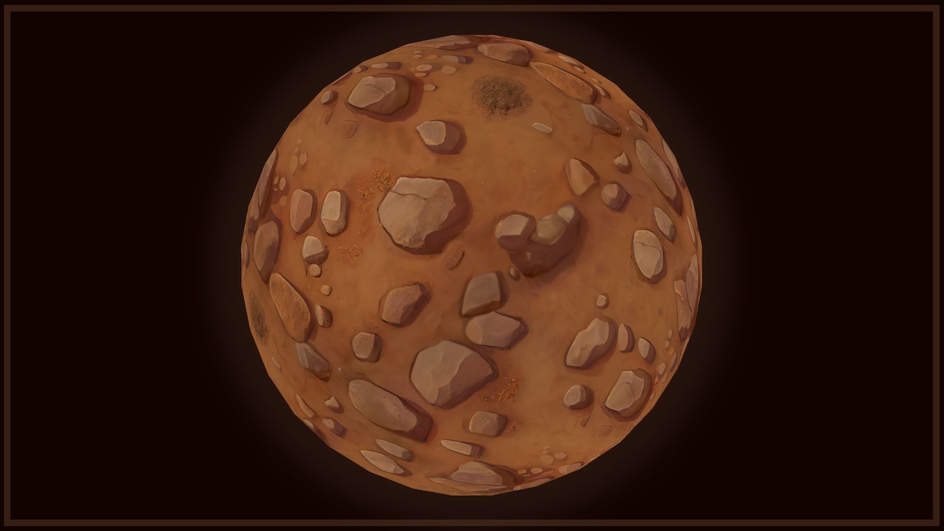 Ground - Earth and Rocks - 20 TEXTURES - Hand-painted -PACK 6--- Texture_10