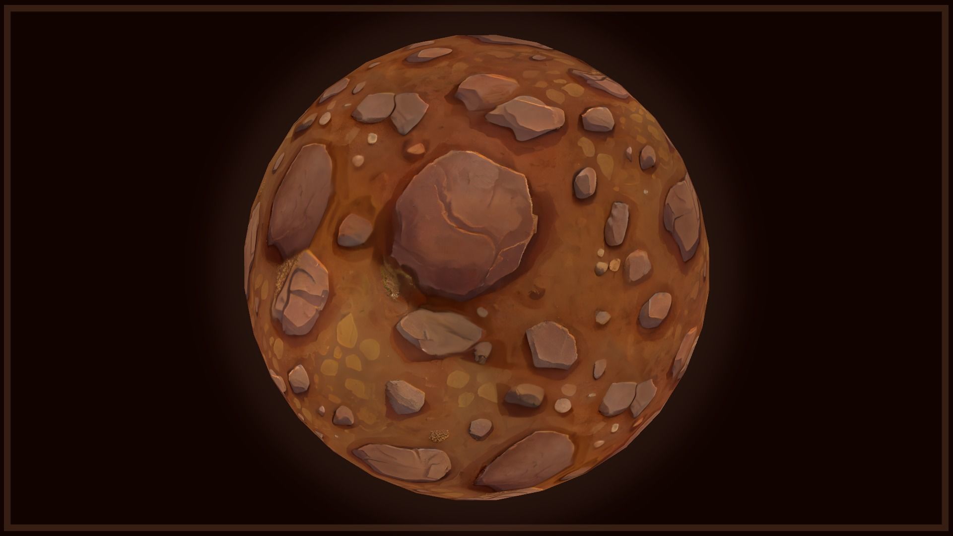 Ground - Earth and Rocks - 20 TEXTURES - Hand-painted -PACK 6--- Texture_17