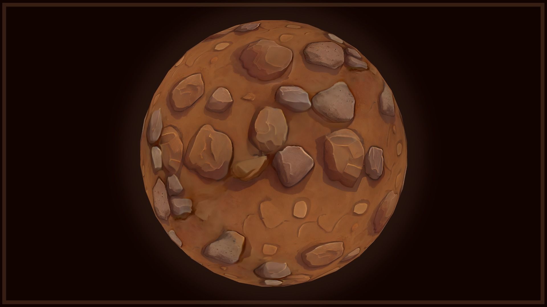 Ground - Earth and Rocks - 20 TEXTURES - Hand-painted -PACK 6--- Texture_7