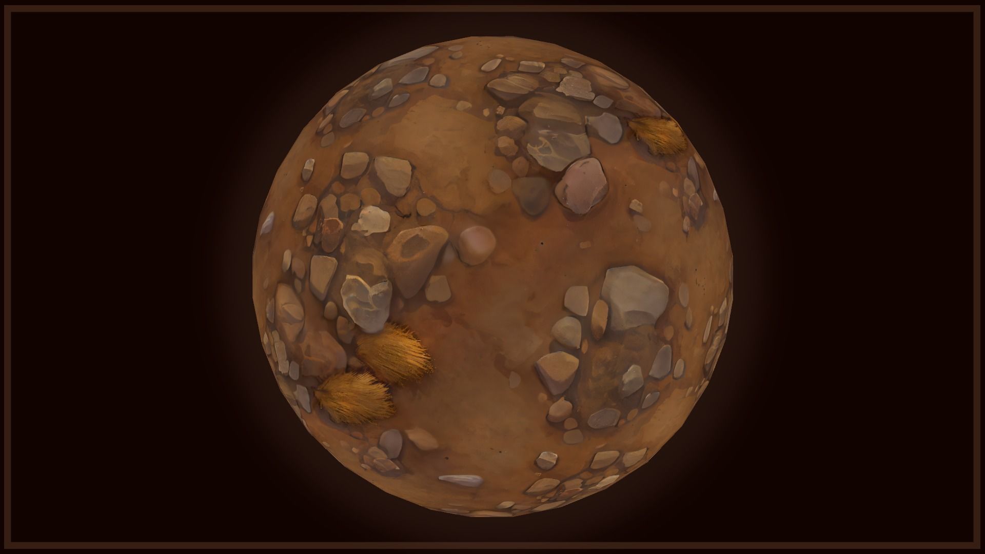 Ground - Earth and Rocks - 20 TEXTURES - Hand-painted -PACK 6--- Texture_18