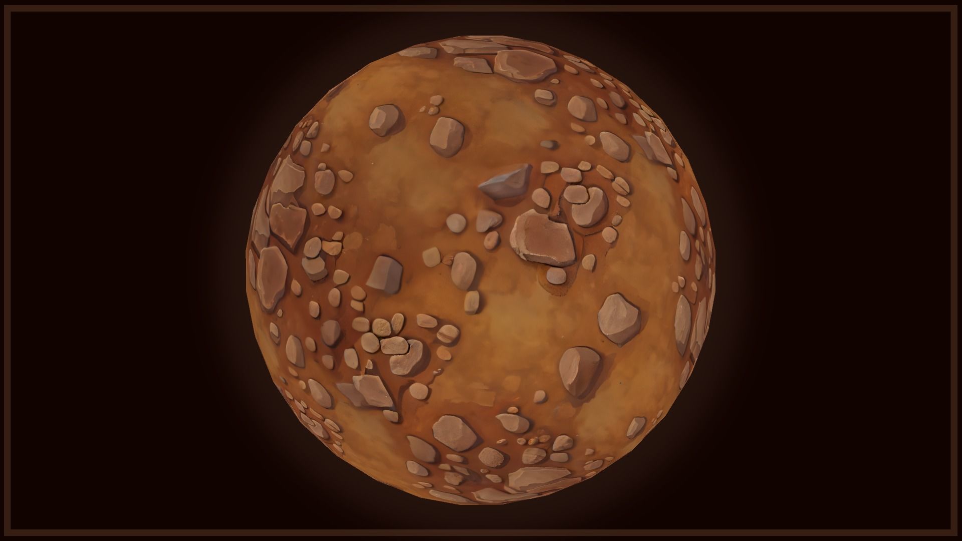 Ground - Earth and Rocks - 20 TEXTURES - Hand-painted -PACK 6--- Texture_20