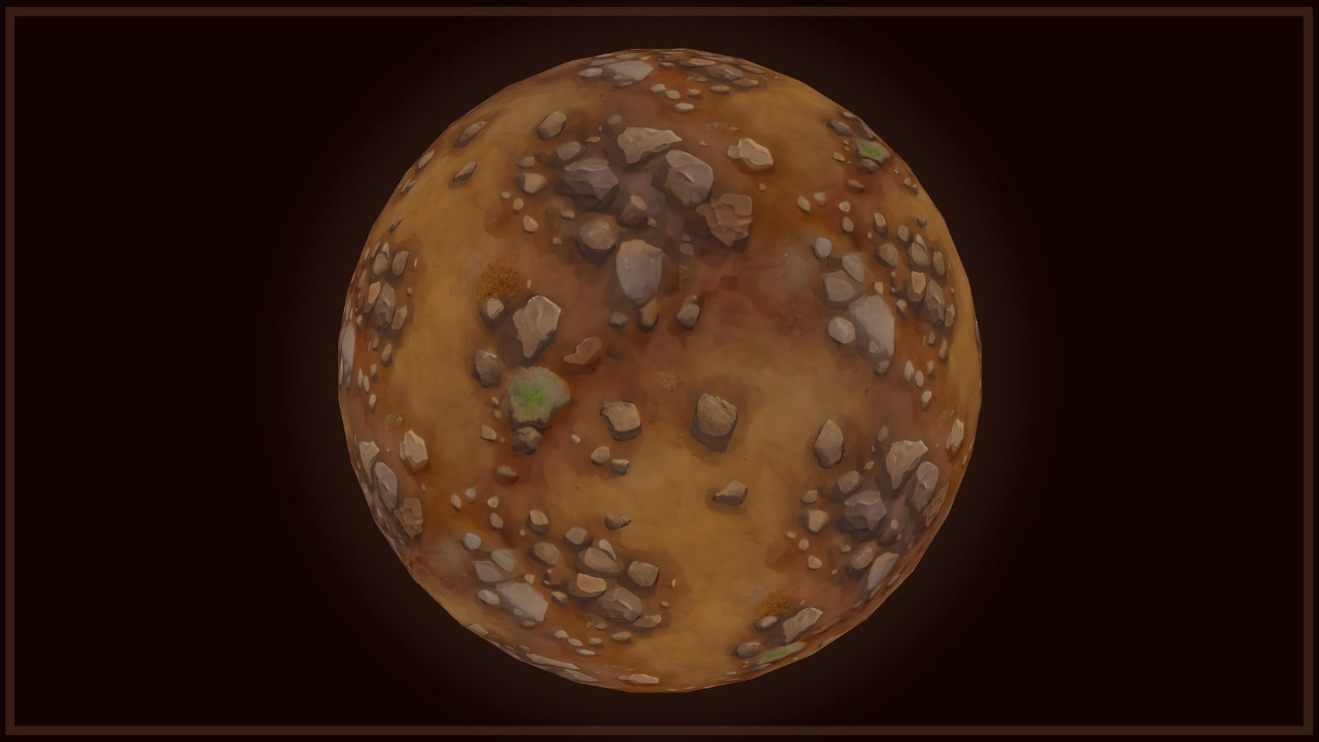 Ground - Earth and Rocks - 20 TEXTURES - Hand-painted -PACK 6--- Texture_3